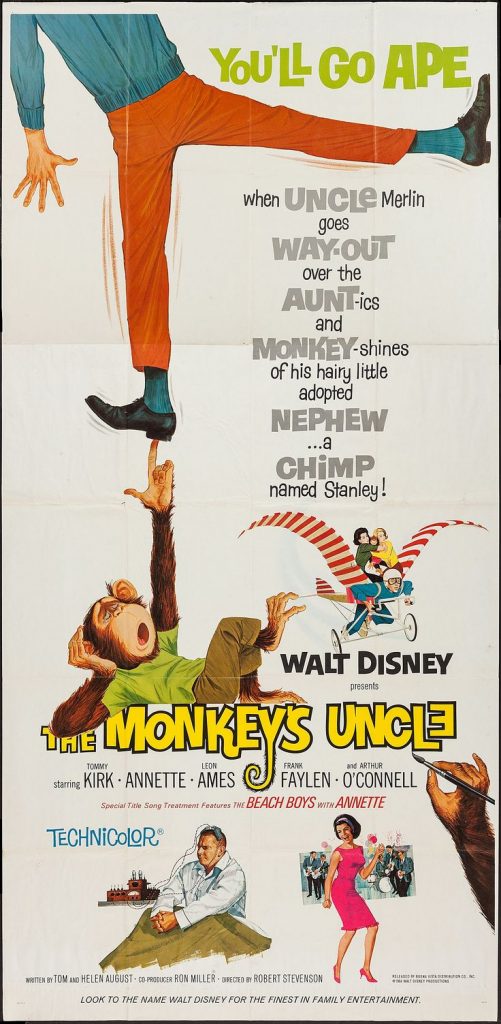 The Monkeys' Uncle a Walt Disney film.