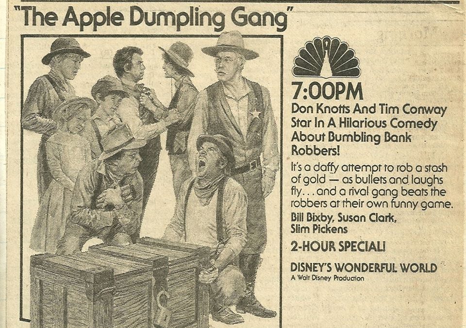 Walt Disney Productions’ comedy classic “The Apple Dumpling Gang”
