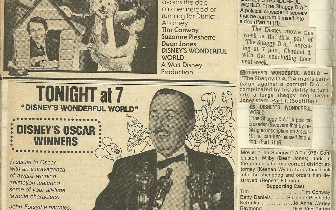 Walt Disneys' Shaggy D.A. Advertisement